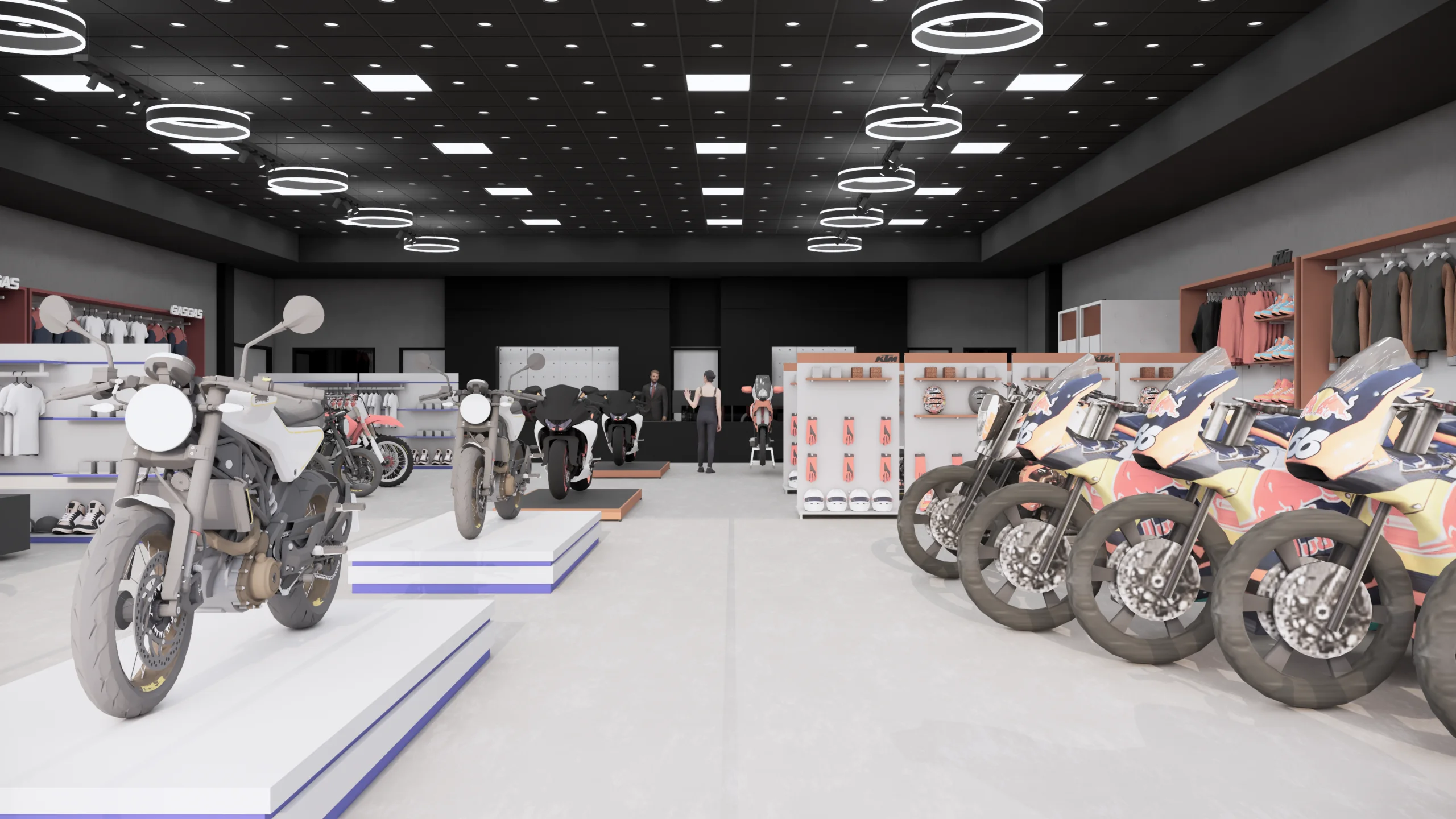 KTM Showroom Dubai