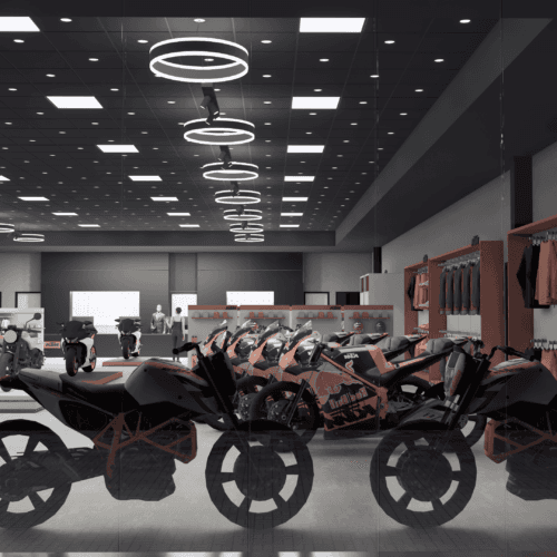 KTM Showroom Dubai