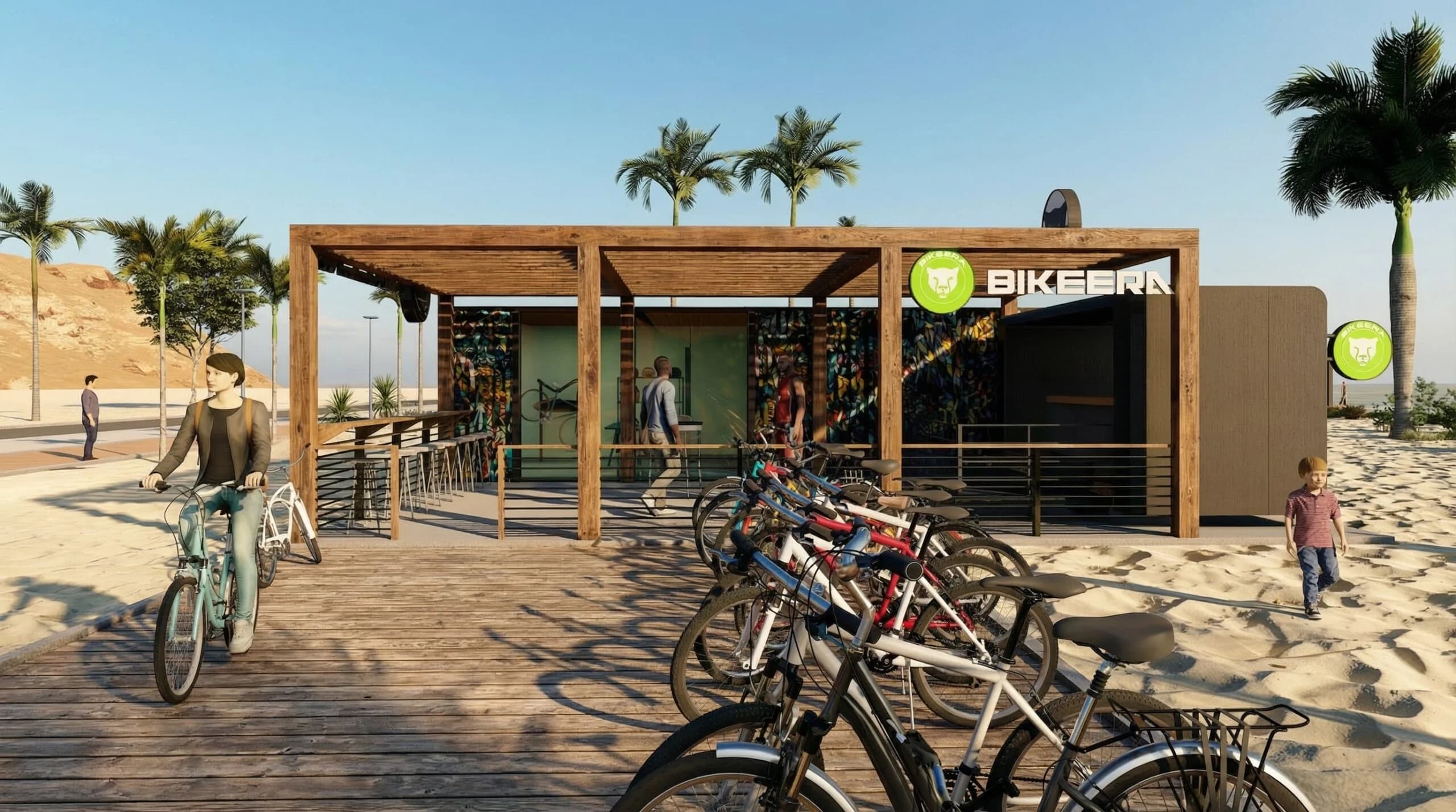 Bikeera Kite Beach Dubai